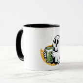 Mug Halloween éffrayante de Matcha à boire (Devant gauche)