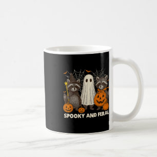 Mug Halloween éffrayante Et Férale Cute Ghost Raccoon 