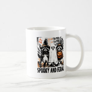 Mug Halloween éffrayante Et Férale Cute Ghost Raccoon