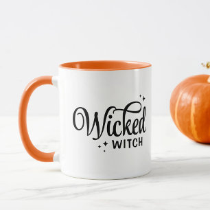 Mug Halloween en sorcière