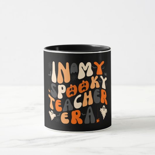 Mug Halloween enseignant éffrayant (Centre)
