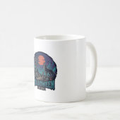 Mug Halloween Est Howling Wolf Red Moon Zombie Hand_1 (Devant droit)