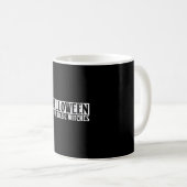 Mug Halloween est pour sorcières de base - Goth Hallow (Devant droit)