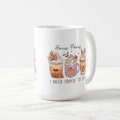Mug Halloween et café (Devant droit)
