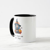 Mug Halloween Façons de Sorcière et Jours de Latte (Devant gauche)