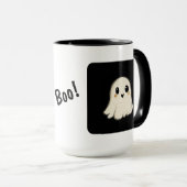Mug Halloween fantôme avec Boo ! (Devant droit)
