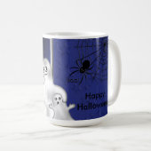 Mug Halloween/Fantôme et Lune (Devant droit)