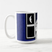 Mug Halloween/Fantôme et Lune (Gauche)