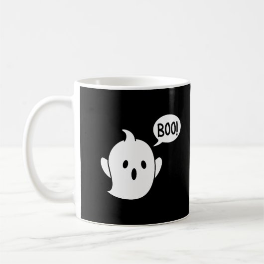 Mug Halloween fantôme mignon (Gauche)