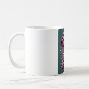 Mug Halloween Fantôme Mignon avec Parapluie Rose �