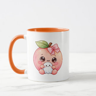 Mug Halloween Fantôme Mignon Kawaii Peche