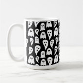 Mug Halloween fantôme noir (Gauche)