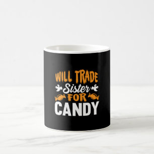 Mug Halloween Fera Commerce Soeur Pour Candy Anniversa