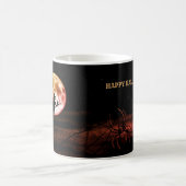 Mug Halloween fête Black Night Pleine lune effrayant (Centre)