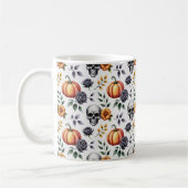 Mug Halloween florale d'automne (Gauche)