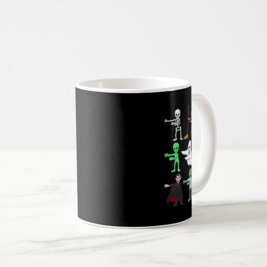 Mug Halloween Floss (Devant droit)
