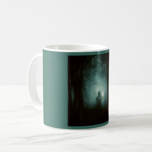 Mug Halloween - Forêt hantée 2 (Devant gauche)