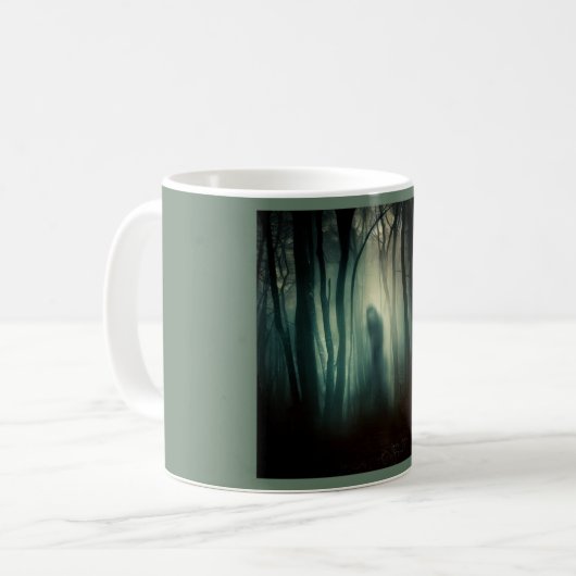 Mug Halloween - Forêt hantée 4 (Devant gauche)