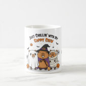 Mug Halloween Funny Cappy Crew Design avec vos noms (Centre)