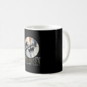 Mug Halloween Funny Chat Halloween Anniversaire (Devant droit)