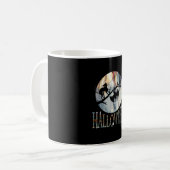 Mug Halloween Funny Chat Halloween Anniversaire (Devant gauche)
