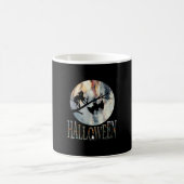 Mug Halloween Funny Chat Halloween Anniversaire (Centre)