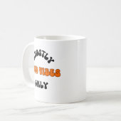 Mug Halloween Ghoost Good Vibes Éffrayant café Mug, (Devant gauche)