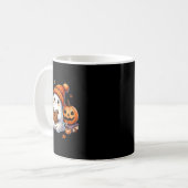 Mug Halloween Ghost Lecture Livre Lote Ghost Cof (Devant gauche)