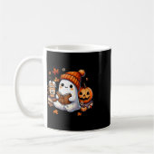 Mug Halloween Ghost Lecture Livre Lote Ghost Cof (Gauche)