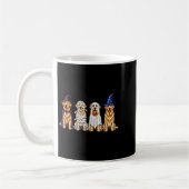 Mug Halloween Golden Retriever Ghost Soky Dog Lovers D (Gauche)