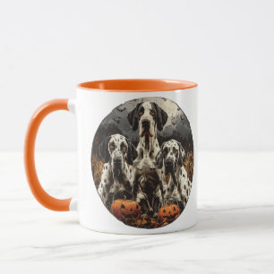 Mug Halloween Great Dane Dogs Jack-o'-lantern