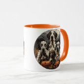 Mug Halloween Great Dane Dogs Jack-o'-lantern (Devant droit)