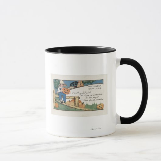 Mug Halloween GreetingHist et Hark (Droite)