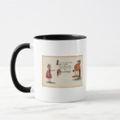 Mug Halloween GreetingKid sur la clôture (Gauche)