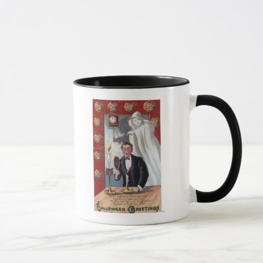 Mug Halloween GreetingMan et Ghost (Droite)