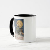 Mug Halloween GreetingWitch en vol (Devant gauche)