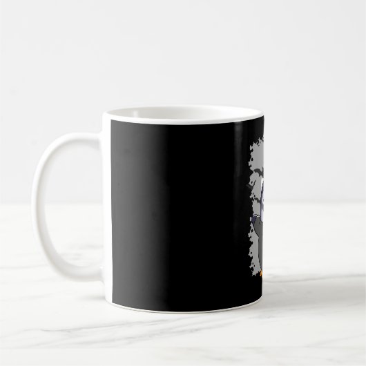 Mug Halloween Halloween Penguin Grim Reaper (Gauche)