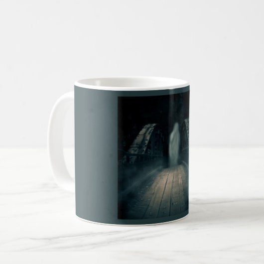 Mug Halloween - Haunted Bridge 4 (Devant gauche)