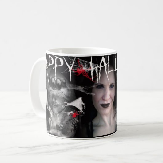 Mug Halloween heureux (Devant gauche)