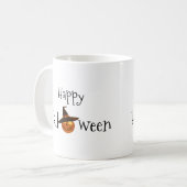 Mug Halloween heureux citrouille (Devant gauche)