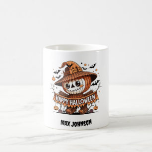 Mug Halloween heureux - Hocus Pocus Orange Black