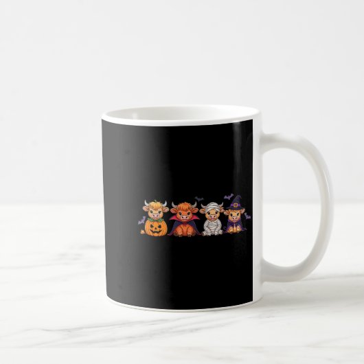 Mug Halloween Highland Cow  (Droite)