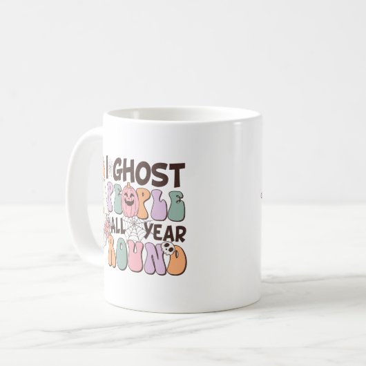 Mug Halloween I Ghost People (Devant gauche)