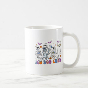 Mug Halloween Icu Infirmière Retro Icu Boo Crew Boo Gh