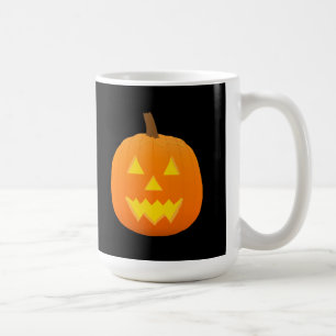 Mug Halloween : Jack-O-Lantern : Citrouille : Coffee M