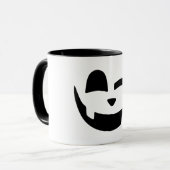 Mug Halloween Jack-o'-lantern Citrouille Happy Face (Devant gauche)