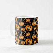 Mug Halloween Jack-o-Lantern et Motif de bonbons (Devant gauche)