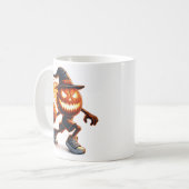 Mug Halloween Jack-o'-Lantern Slam Dunk : Panier Éffra (Devant gauche)