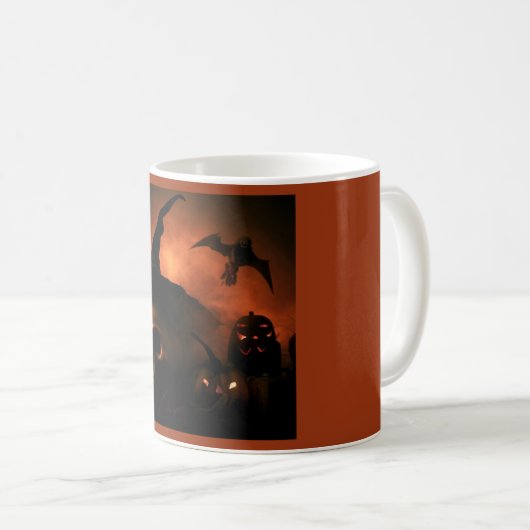Mug Halloween - Jack-O-Lanterns 4 (Devant droit)
