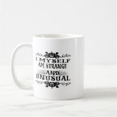Mug Halloween Je Suis Moi-Même Étrange Et Des Hommes I (Gauche)